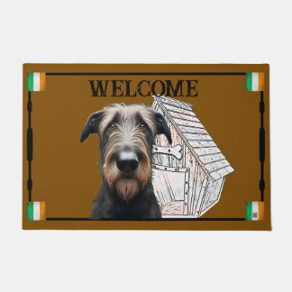 Irish Wolfhound Door Mat