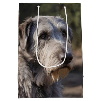 Irish Wolfhound I Am Not Amused, Medium Gift Bag
