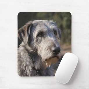 Irish Wolfhound I Am Not Amused, Mouse Mat