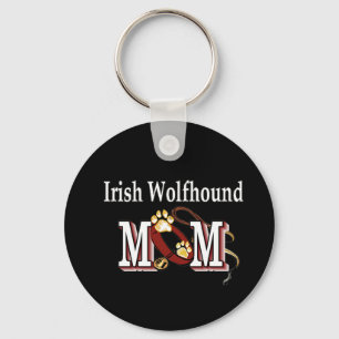 irish wolfhound mom gifts key ring