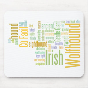 Irish Wolfhound Mouse Mat