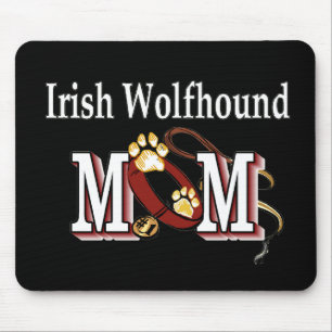 irish wolfhound mum gifts mouse mat