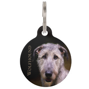 Irish Wolfhound Pet Tag