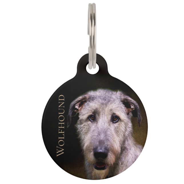 Irish Wolfhound Pet Tag (Front)