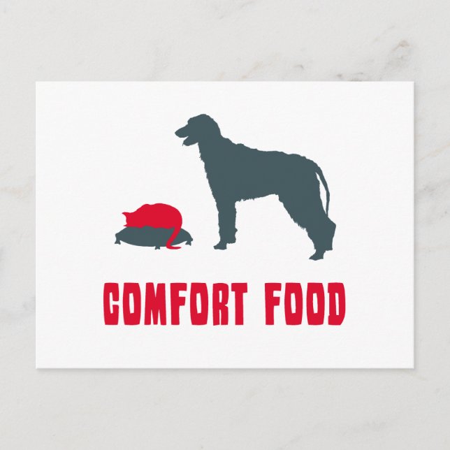 Irish Wolfhound Postcard (Front)