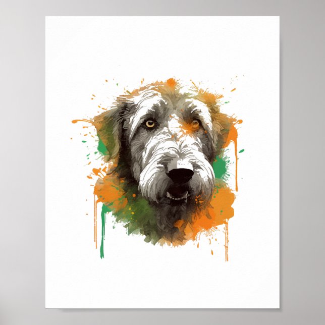 Irish Wolfhound  Poster (Front)