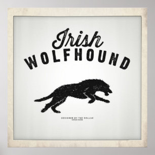 Irish Wolfhound Poster