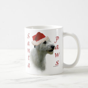 Irish Wolfhound Santa Paws Coffee Mug