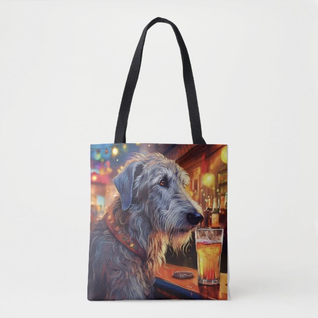 Irish Wolfhound Tote (Front)
