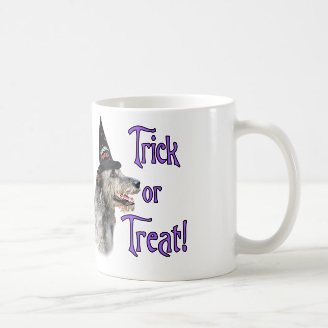 Irish Wolfhound Trick Coffee Mug (Right)