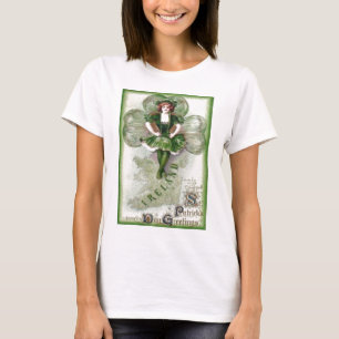 Irish Woman Ireland Shamrock Riverdance T-Shirt