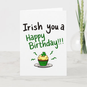 Irish You Happy Birthday Card