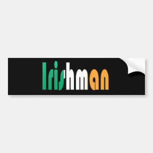irishman bumper sticker