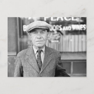 Irishman in Omaha, 1930s Postcard