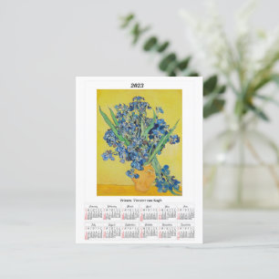Irissen Calendar for 2023 Vincent van Gogh   Postcard