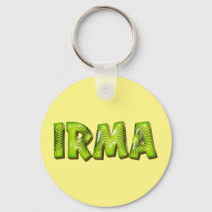 Irma Name Kiwi Design Schlüsselanhänger Key Ring