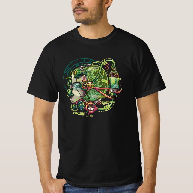 IRobot Go Green T-Shirt (Front)