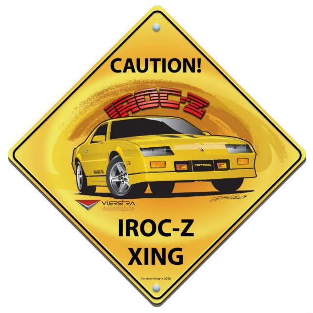 IROC84-2plain Standing Photo Sculpture (Front)