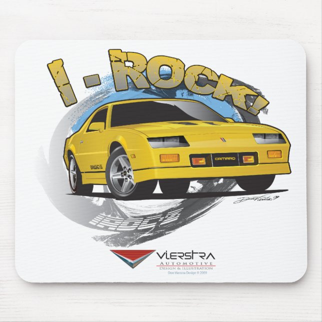 IROC-Z MOUSE MAT (Front)
