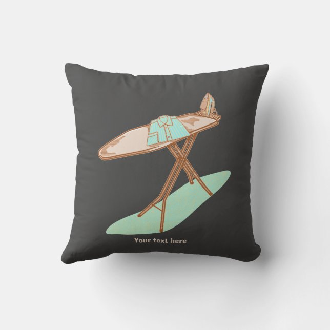 Iron and ironing board household chores cushion (Back)