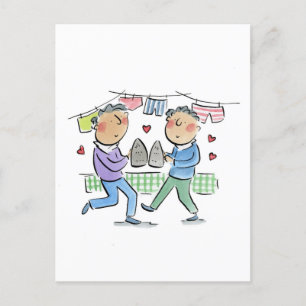 Iron Anniversary Postcard