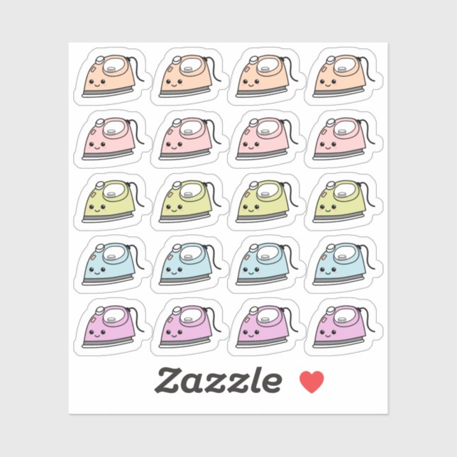 Iron Chores Laundry Ironing Reminder Bujo Planner (Sheet)