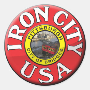 Iron City Classic Round Sticker