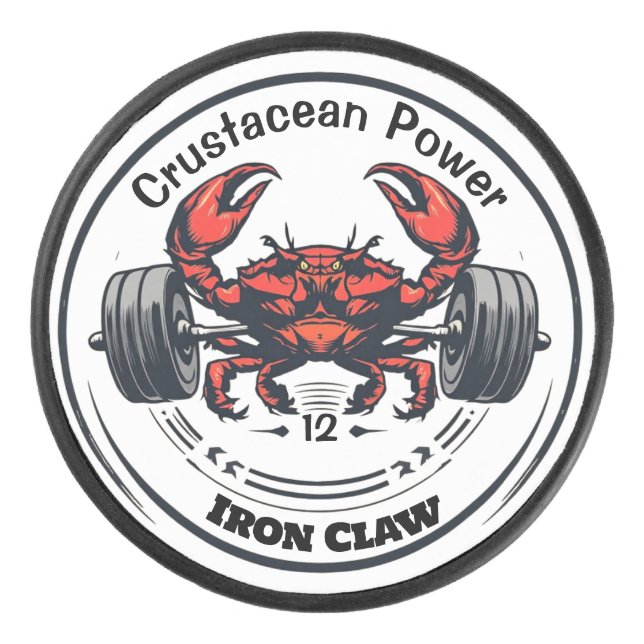 Iron Claw Hockey Puck (Front)