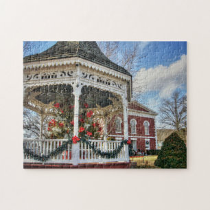 Iron County Courthouse and Gazebo Jigsaw Puzzle