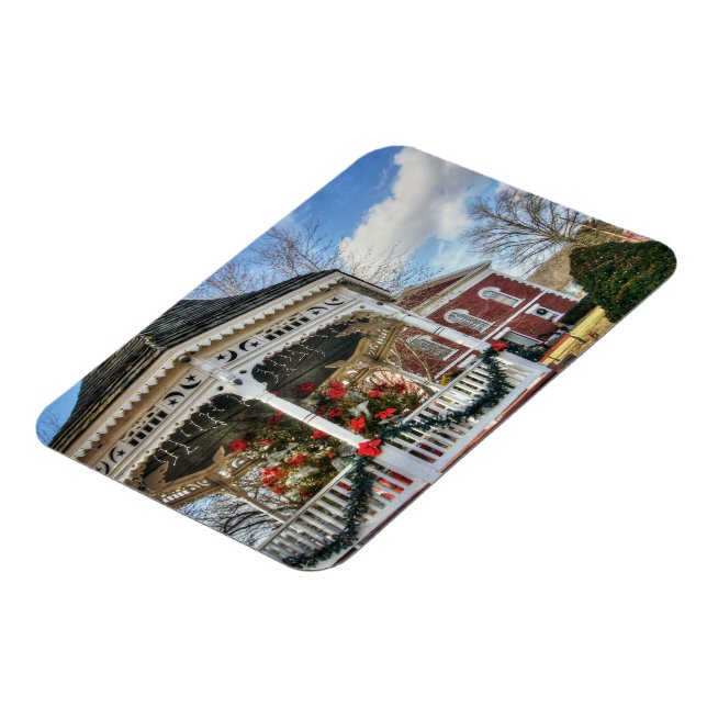 Iron County Courthouse and Gazebo Magnet (Left Side)