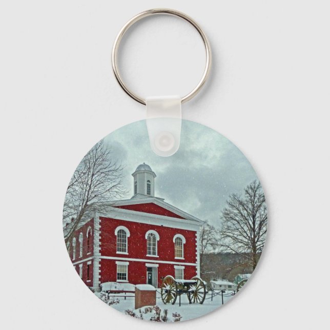 Iron County Courthouse Key Ring (Front)