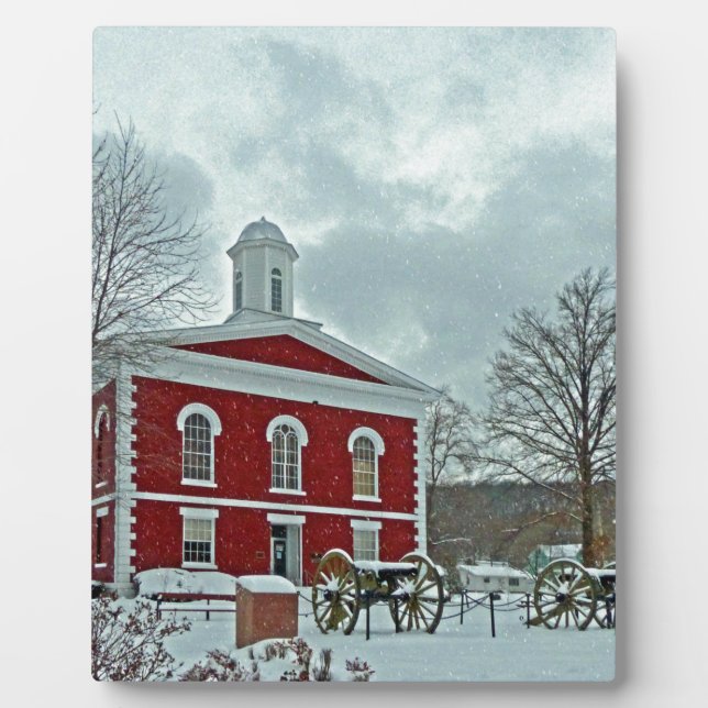 Iron County Courthouse Plaque (Front)