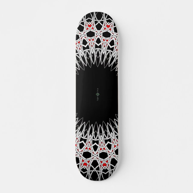 Iron Cross Mandala 2 Skateboard (Front)