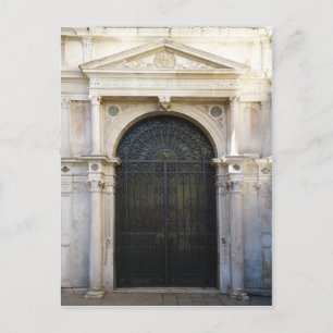 iron door postcard