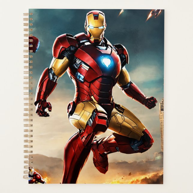 Iron Duo vs. the Skies Planner (Front)