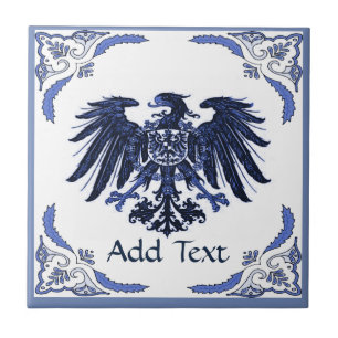 Iron Eagle  Tile, Dutch Look, Personalise Tile