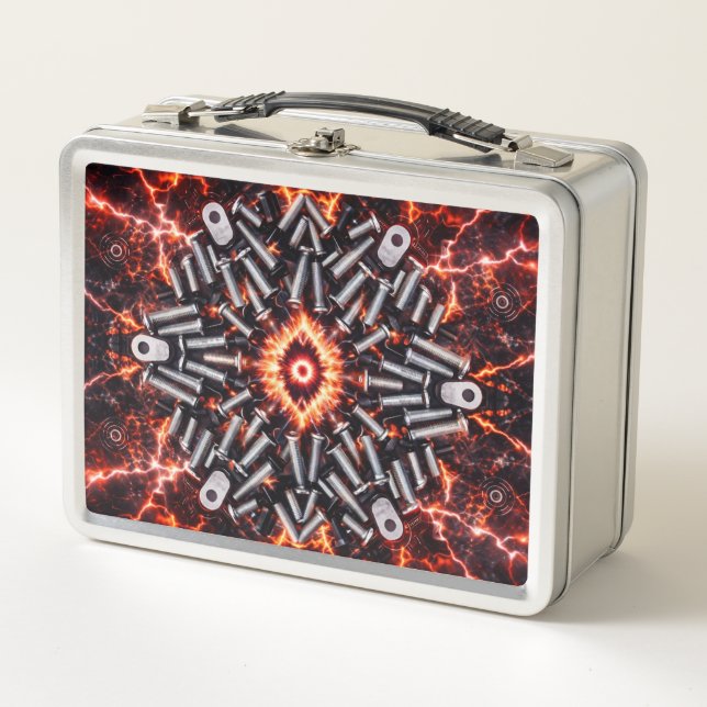 Iron Focus Exclusive Metal Lunch Box (Front)
