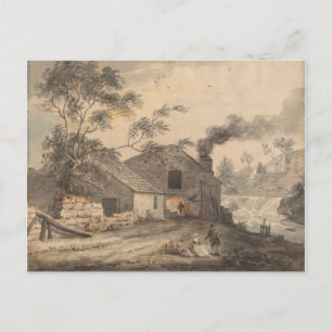 Iron Forge on the River Kent, Westmorland - Paul S Postcard