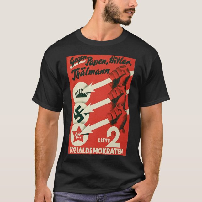 Iron Front Poster T-Shirt (Front)