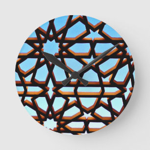 Iron Gate Round Clock