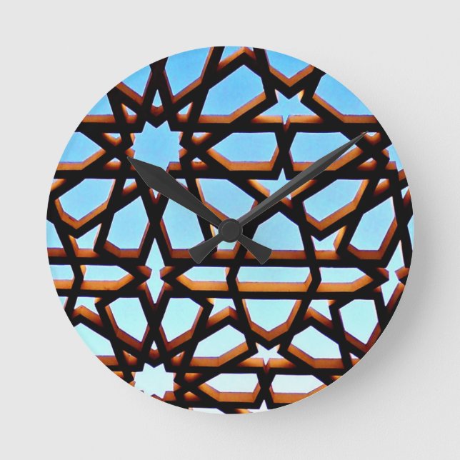 Iron Gate Round Clock (Front)