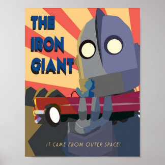 Iron giant  poster