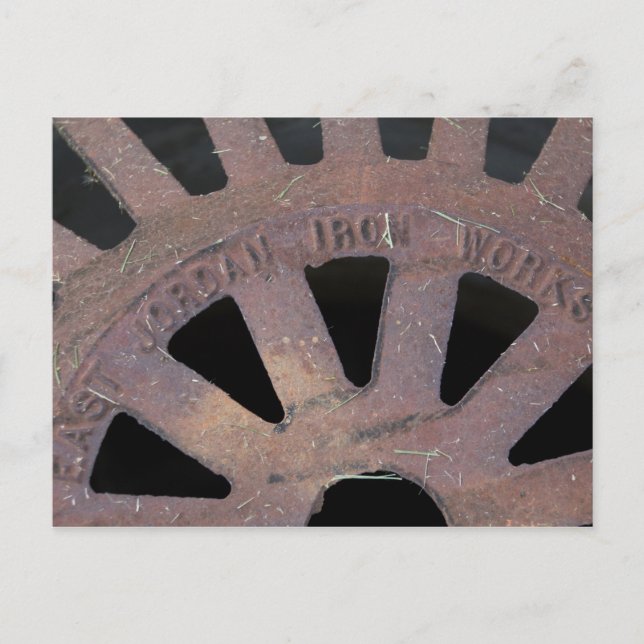 Iron Grate Postcard (Front)