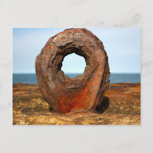 Iron Harbour Mooring Ring Post Card