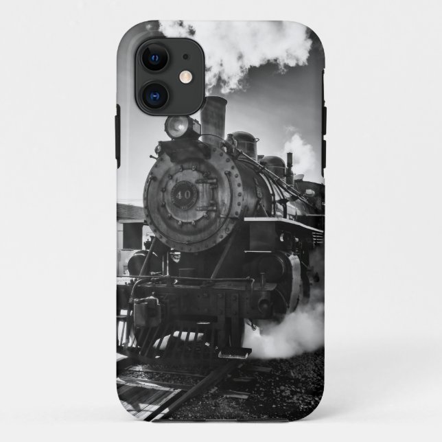 Iron Horse - Antique Steam Train Case-Mate iPhone  Case-Mate iPhone Case (Back)