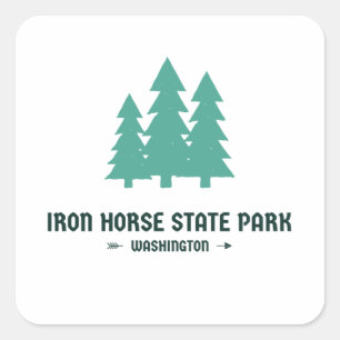 Iron Horse State Park - Washington Square Sticker