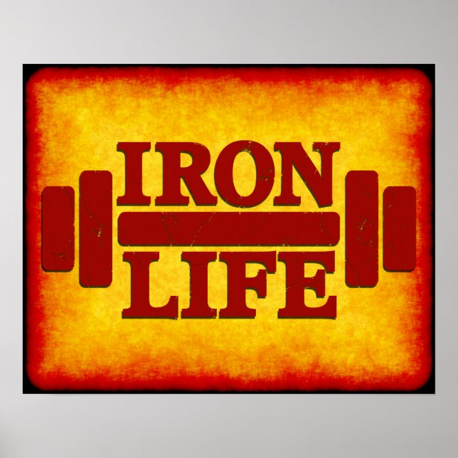 Iron Life Poster (Front)