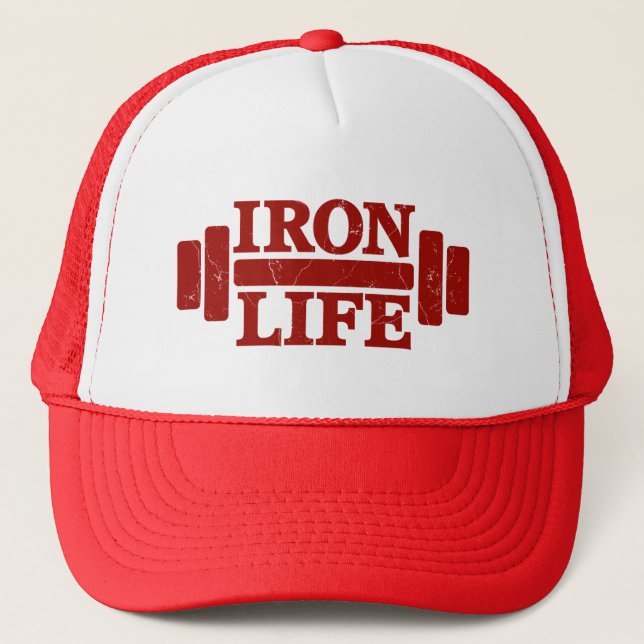 Iron Life Trucker Hat (Front)