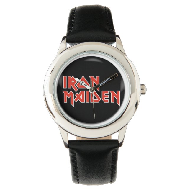 IRON MAIDEN LOGO WATCH (Front)