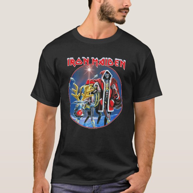 Iron Maiden SIT Xmas Swea T-Shirt (Front)